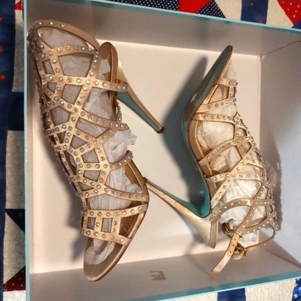 Betsy Johnson gladiator shoes